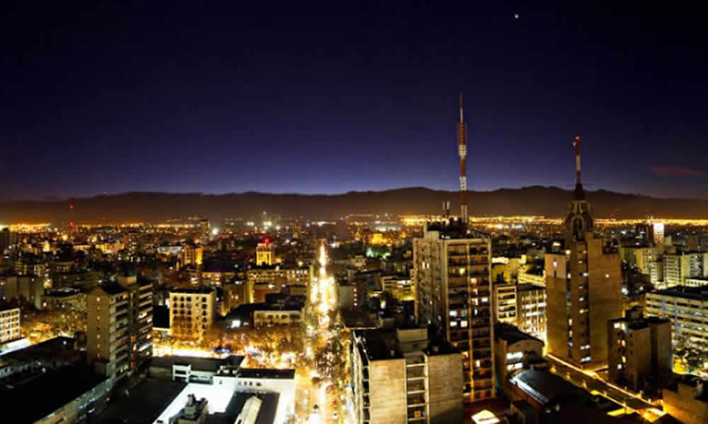 noche en Mendoza